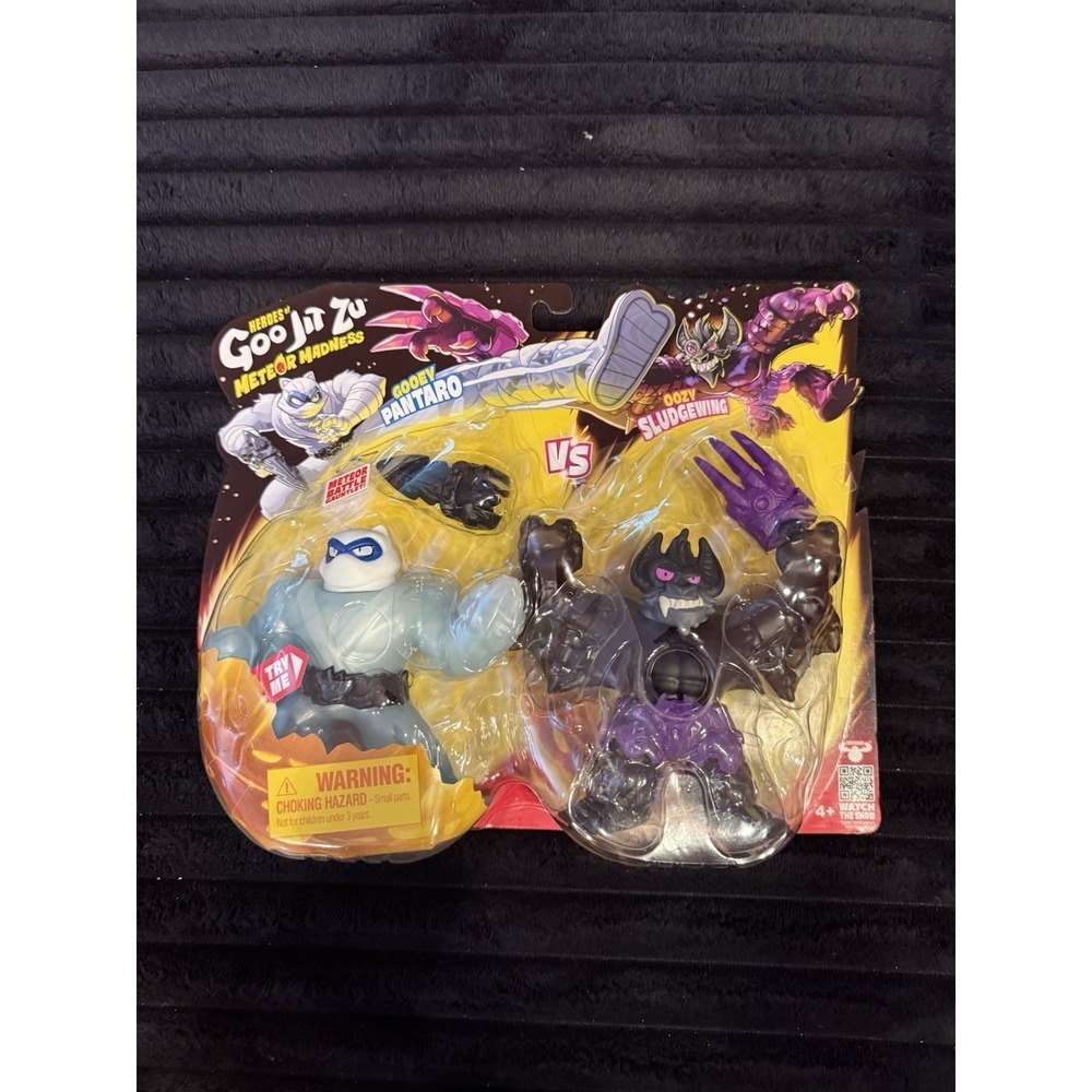 NEW! Heroes of Goo Jit Zu Meteor Madness Pantaro vs Sludgewing Versus Pack